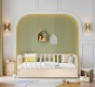 Detská posteľ 100x200cm so zábranami a zásuvkou Fairy - v priestore