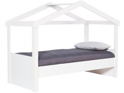 Domčeková posteľ 90x200 Spencer - biela