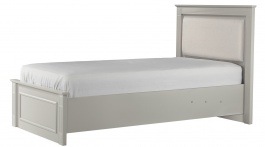Študentská posteľ 100x200 s výklopným úložným priestorom Esme - šedá