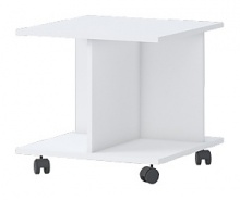 Malý pojazdný stolík Sloane - biela