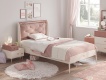 Nočný stolík + posteľ 100x200cm Beauty I - v priestore