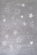 Kusový koberec 120x180 Luna - šedá/biela