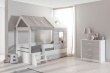 Domčeková posteľ 90x200 s úložným priestorom Boom - v priestore