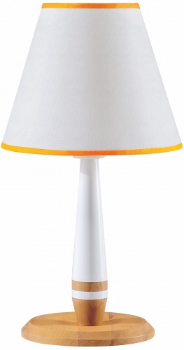 Stolová lampa Orange - biela/oranžová