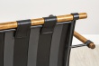 Dizajnová kovová stolička s polstrovaním Nebula - detail