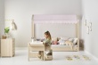 Detský multifunkčný taburet + detský stolík Fairy - v priestore
