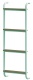Kovový rebrík Fairy Modular - zelená