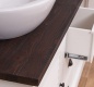 Kúpeľňová skrinka pre 2 umývadlá Damiano 665 - detail