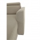 Luxusní sedací souprava, béžová / cihlová, levá, MARIETA U