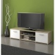 TV stolík, dub sonoma / biela, ZUNO NEW 01