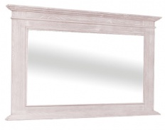 Kúpeľňové zrkadlo Ava 138B - biela