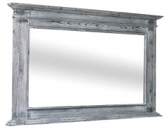 Kúpeľňové zrkadlo Ava 138B - šedá