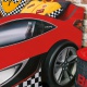 Detská posteľ auto SUPER 90x190cm - detail