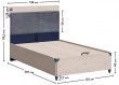 Veľká posteľ s úložným priestorom 120x200cm Lincoln - rozmery