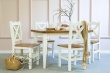 Jedálenský sedliacky stôl 80x120cm MES 03 - K17+K01