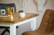 Jedálenský sedliacky rustikálny stôl z masívneho dreva 90x160cm MES 01B - K13+K02
