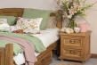 Manželská posteľ 160x200 drevená sedliacka ACC 05 - K02