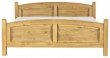 Manželská posteľ 160x200 drevená sedliacka ACC 05 - K01