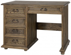 Písací stôl drevený sedliacky BIK 02 - výber morenia