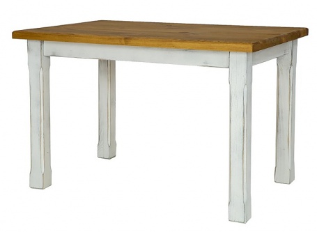 Jedálenský stôl 90x160 MES 02 A s hladkou doskou - K16+K01