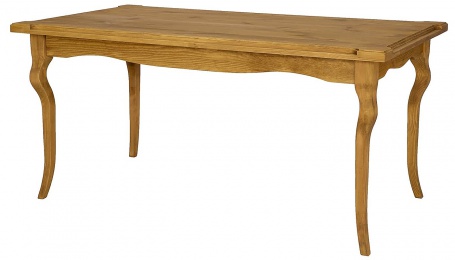 Drevený stôl 90x160 rustikálny LUD 01 - K01