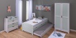 Detská posteľ 90x200cm s prístelkou a úložným priestorom Zani - v priestore