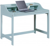 Písací stôl z masívu Zani - zelená