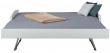 Posteľ 90x200cm so zdvíhacím lôžkom Alora - biela