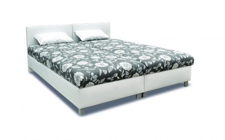 Čalúnená posteľ s roštom a matracom PETRA - výber poťahov