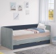 Posteľ I 90x200 Lincoln Modular - dub, dub modrá