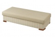 Posteľ BOX SPRING bez čiel Novo 80x200cm - béžová