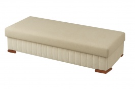 Posteľ BOX SPRING bez čiel Novo 80x200cm - béžová