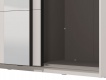 Šatníková skriňa so zrkadlom 150 Dina - detail