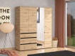 Šatníková skriňa 180 II Elmer - v priestore