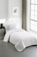 Prikrývka + vankúš 160x220 Black line - biela, čierna