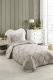 Prikrývka + vankúš 160x220 Beige - béžová