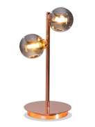 Stolná lampa Khalisa - ružová
