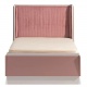 Posteľ 120x200 Viviana - ružová, bílá