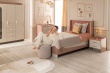 Posteľ 120x200 Viviana - ružová, bílá