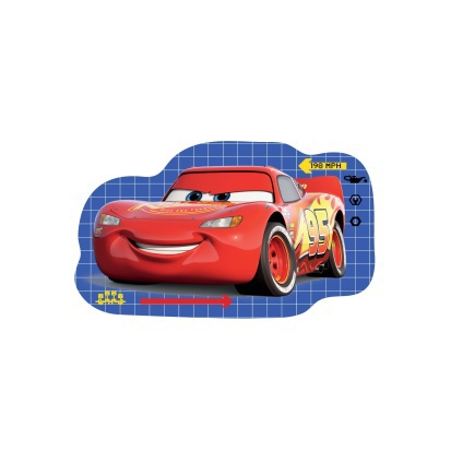 Tvarovaný vankúšik Cars-lightning McQueen