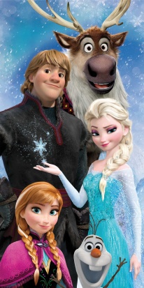Osuška Frozen 02