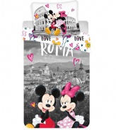 Obliečky Mickey a Minnie v Ríme