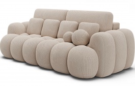 Trojmiestna rozkladacia pohovka s úložným priestorom Cotonn - výber farieb