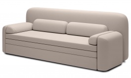 Dvojmiestna rozkladacia pohovka s úložným priestorom Elioss - výber zo 7 farieb