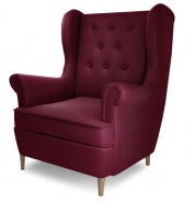 Čalúnené kreslo ušiak Aros - výber z 9 farieb