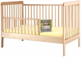 Froté prestieradlo do postieľky 70x140cm - žltá