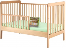 Froté prestieradlo do postieľky 70x140cm - zelená