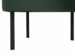 Čalúnený taburet/stolík Lafu H-zelený