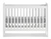 Detská postieľka 60x120cm Paxton - biela