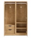 Šatníková skriňa Modular - dub